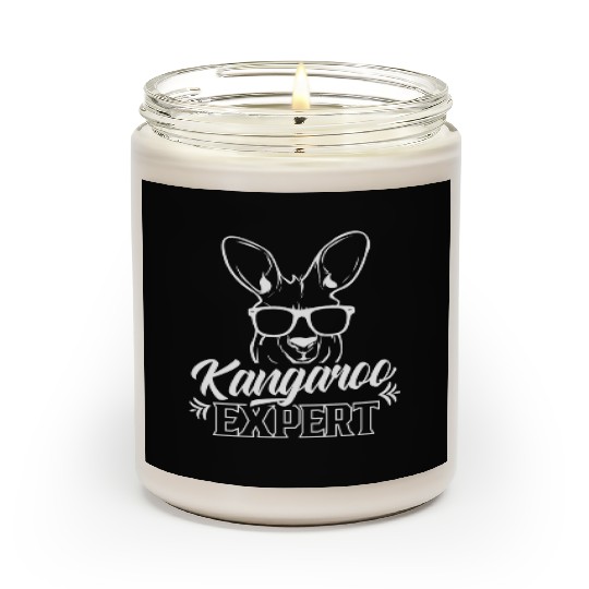 Kangaroo Expert Lover Australia Animal Kangaroos Scented Candles