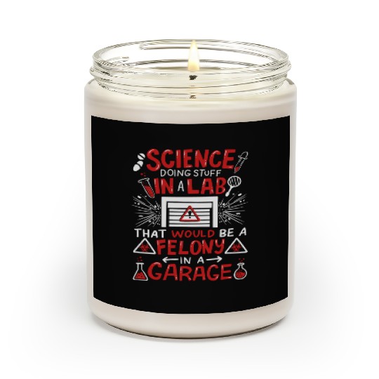 Science Stuff In A Laboratory Chemical Experiment Scented Candles