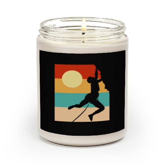 Nature Lover Mountain Climbing Hiking Adventure Scented Candles