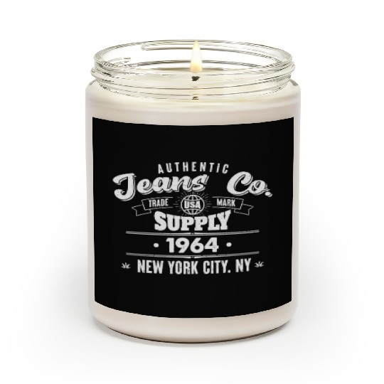 New York City Born In 1964 Vintage Birthday Scented Candles