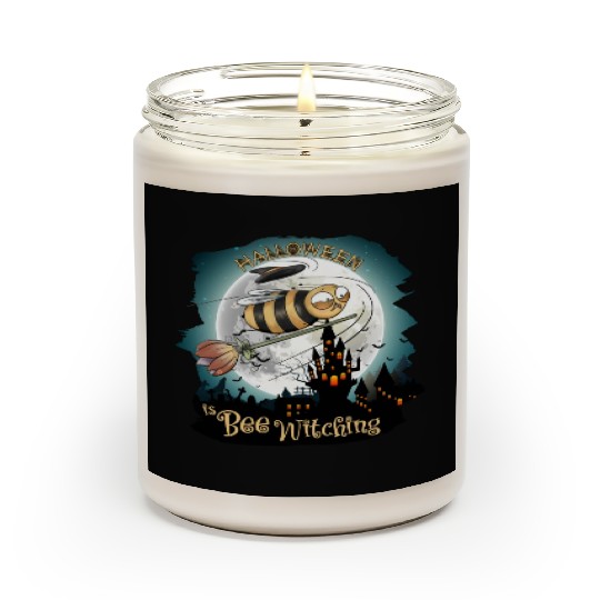 Halloween is Bee Witching Scented Candles