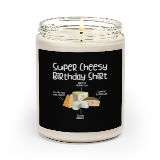 Super Cheesy Birthday Party Natal Day Cheese Scented Candles