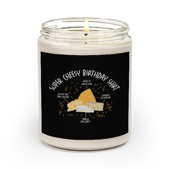 Super Cheesy Birthday Party Natal Day Cheese Scented Candles