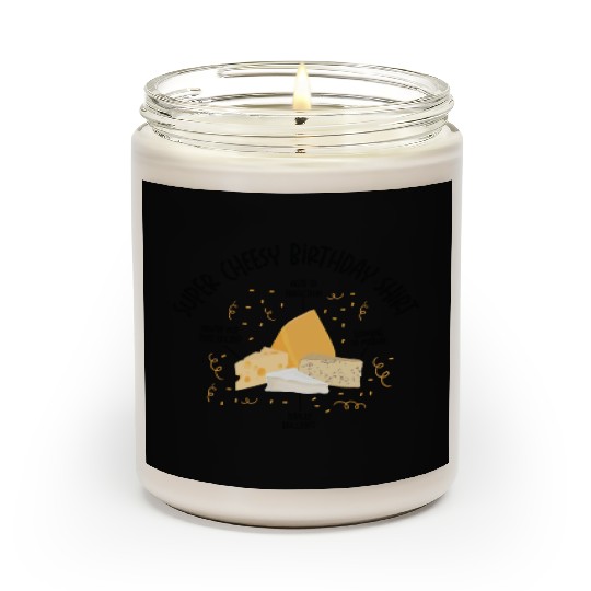 Super Cheesy Birthday Party Natal Day Cheese Scented Candles