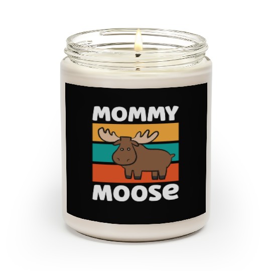 Mommy Moose Matching Moose Mama Moose Scented Candles