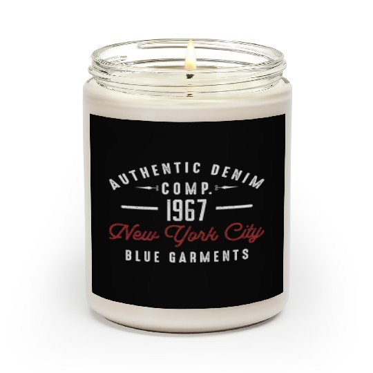 New York City Born In 1967 Vintage Birthday Scented Candles