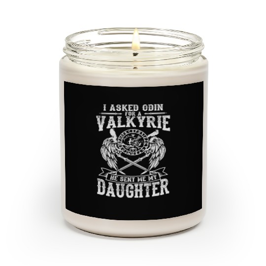 Asked For Valkyrie Viking Odin Thor Valhalla Scented Candles