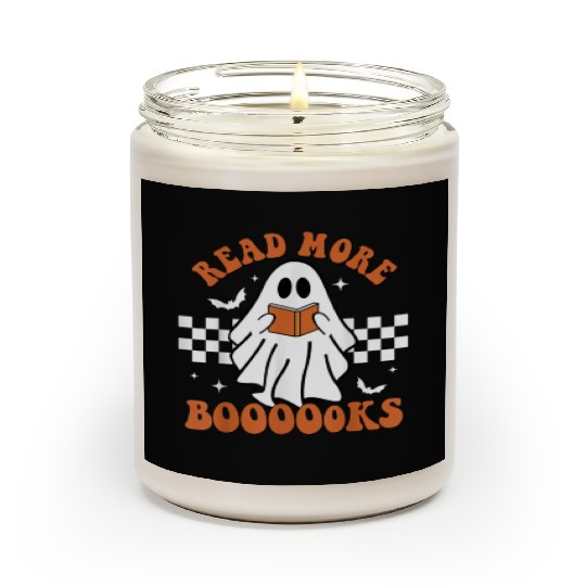 Cute Booooks Ghost Read More Books Funny Teacher Scented Candles