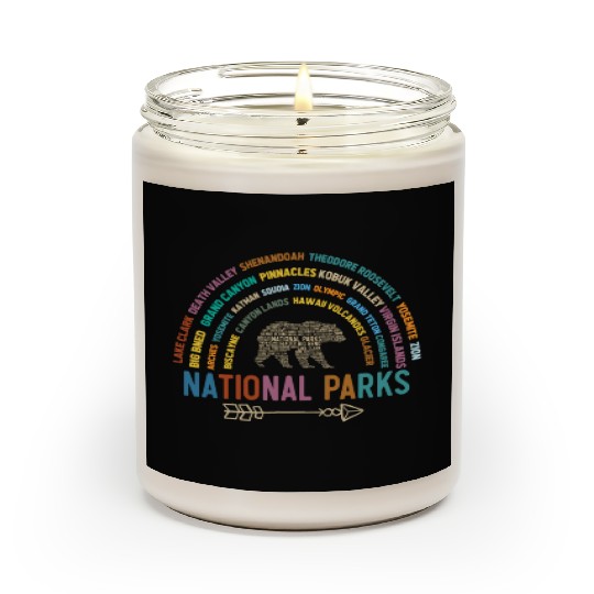 US National Parks, National Park, Denali, Redwood Scented Candles