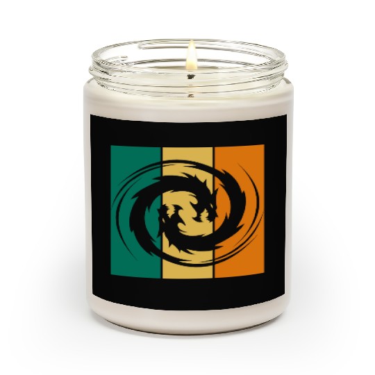 Dragon Ying Yang Scented Candles