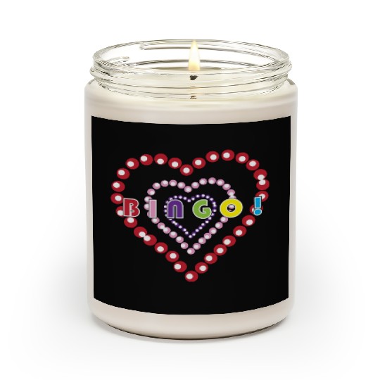 Bingo Caller Gambling Casino Bingo Lover Scented Candles