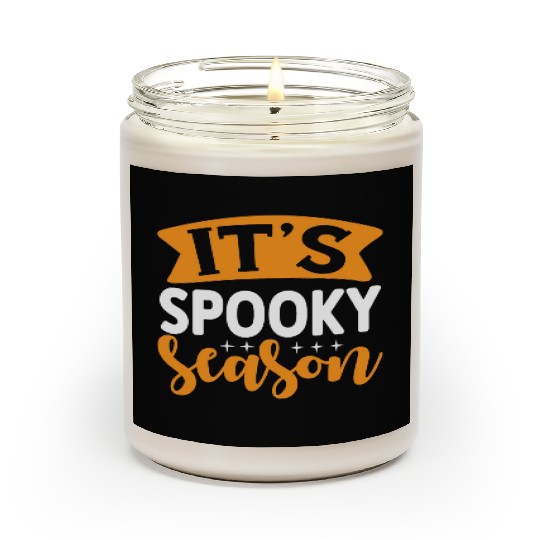 It's Spooky Season Scented Candles
