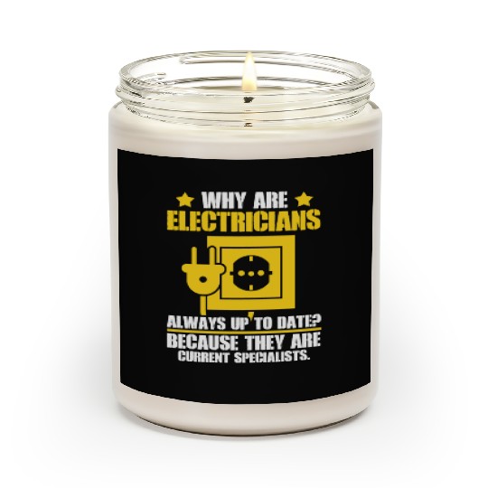 Electrician Construction Electrician Scented Candles