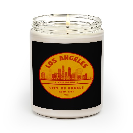 Los Angeles Skyline Scented Candles
