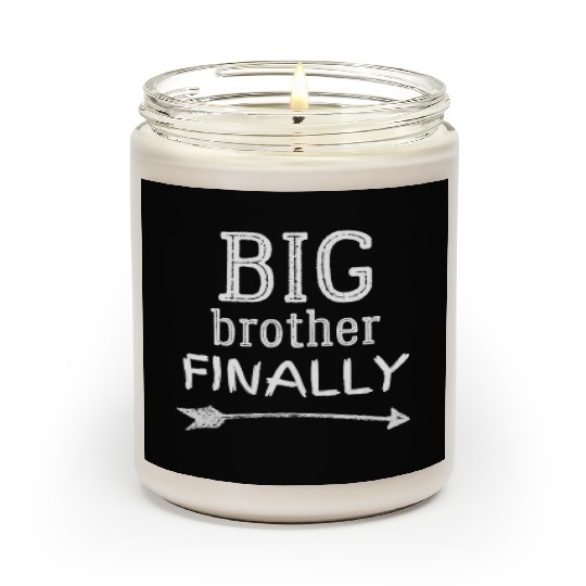 Big Brother Finally Novelty Older Brothers Cute Scented Candles