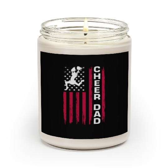 Cheer Dad Cheerleader Dad Cheerleading Dad Scented Candles