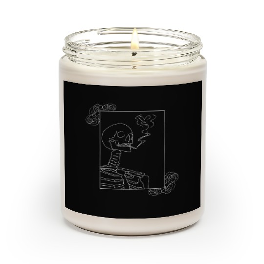 Death with zigarette Scented Candles