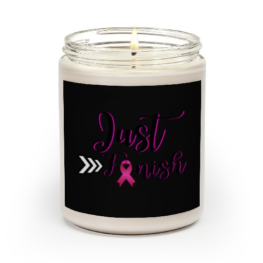 Just Finish-Pink for the Cure Scented Candles