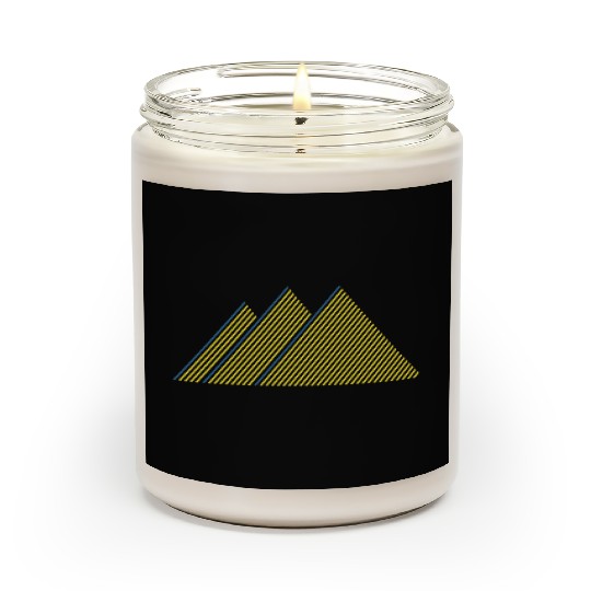 Pretty Problems Jack Brown Triangle Lines Scented Candles