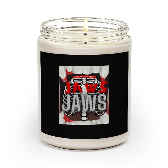 Jaws Halloween Scented Candles