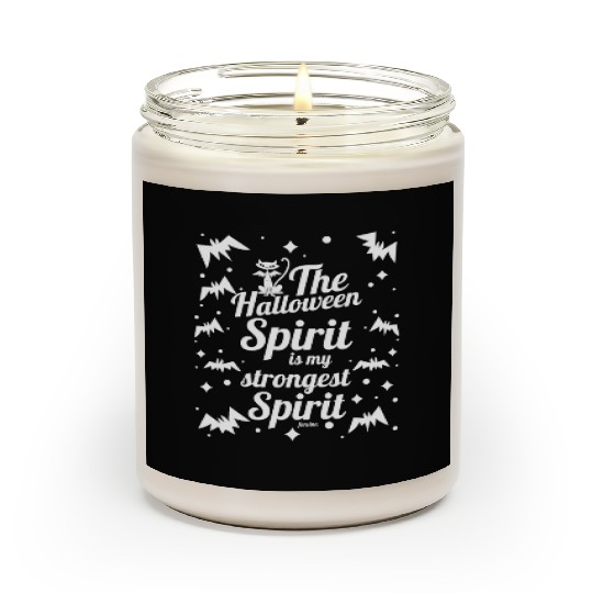 Bat monster pattern Halloween gift Scented Candles