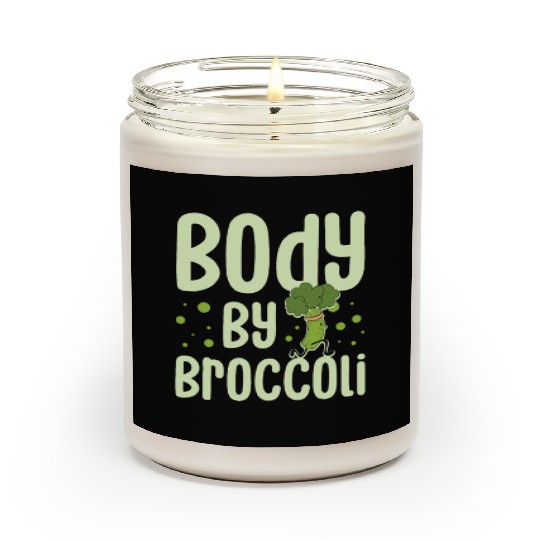 Body By Broccoli Vegetarian Veggies Vegan Scented Candles