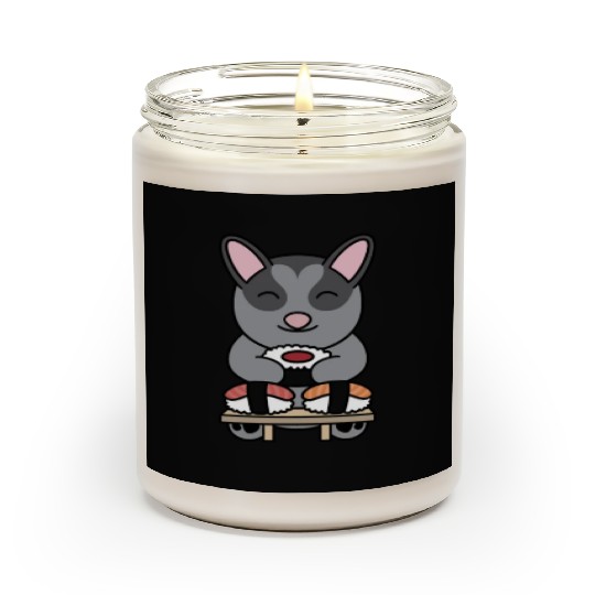 Sushi Lover Sugar Glider Scented Candles