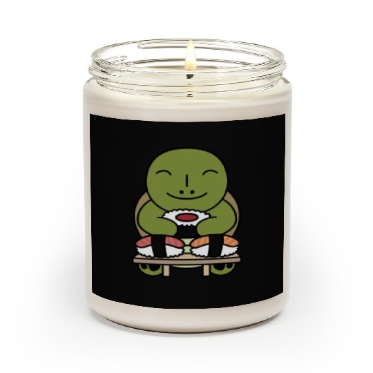 Sushi Lover Tortoise Scented Candles