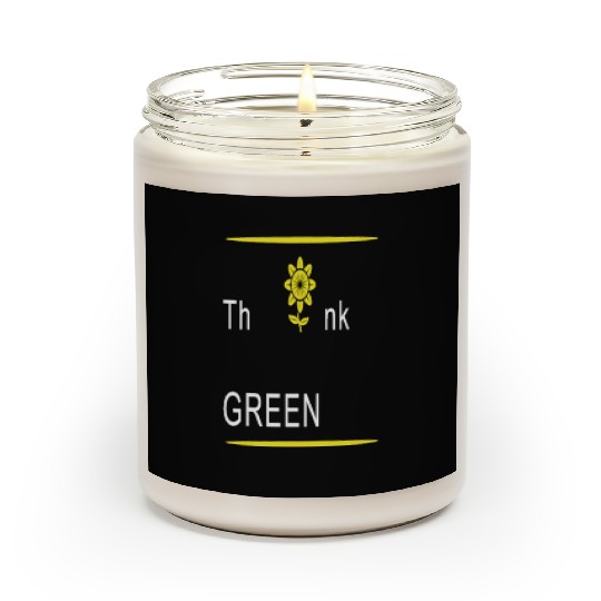 Think Green Green Earth Scented Candles