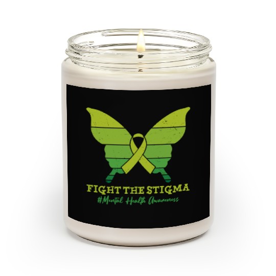 Fight The Stigma Mental Health Awareness Scented Candles