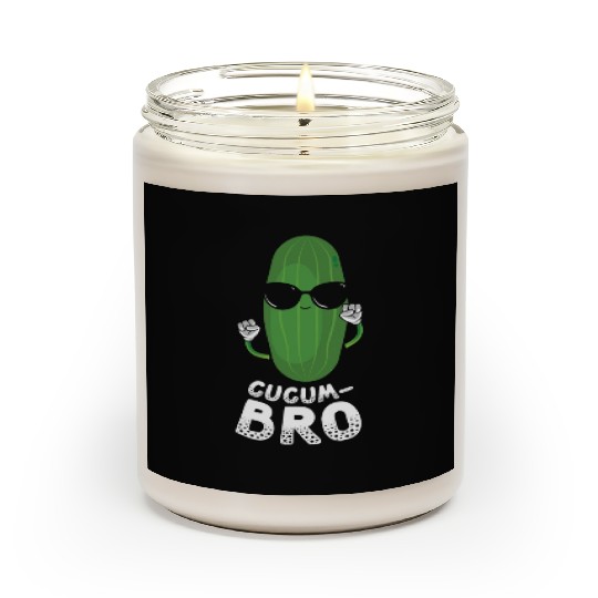Cucumbro Vegetarian Vegetable Vegan Cucumber Scented Candles