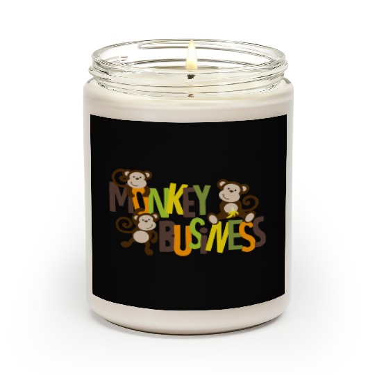 Monkey Business Scented Candles