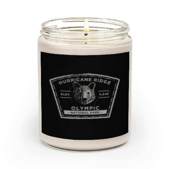 Hurricane Ridge Olympic National Park Scented Candles