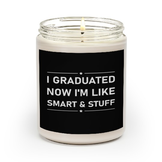 Funny College High School Graduation Gift Senior Scented Candles
