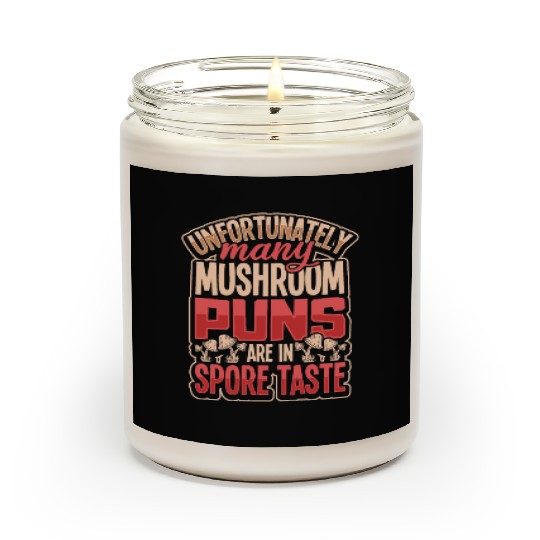 Morels Mushroom Picker Mushroom Farmer Mushroom Scented Candles