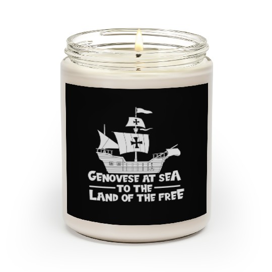 Columbus Day 1492 Scented Candles