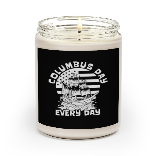 Columbus Day 1492 Scented Candles