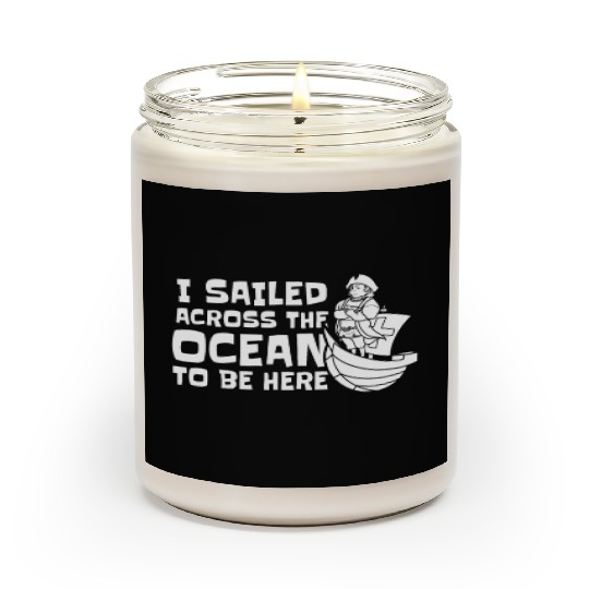Columbus Day 1492 Scented Candles