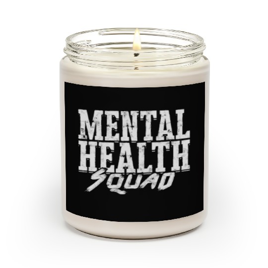 Mental Health Squad - awareness Scented Candles