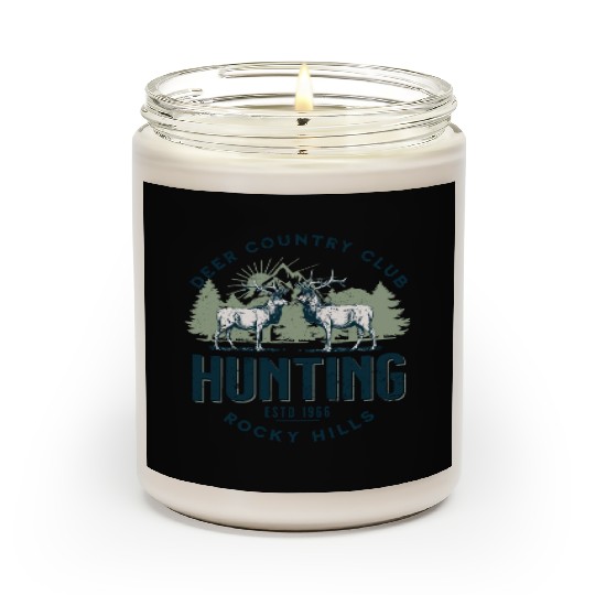 Deer country club Scented Candles