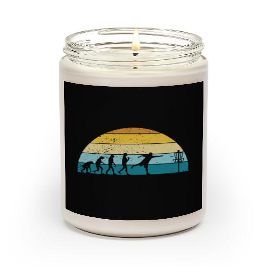 Disc Golf Disc Golfing Player Ultimate Frisbee Scented Candles