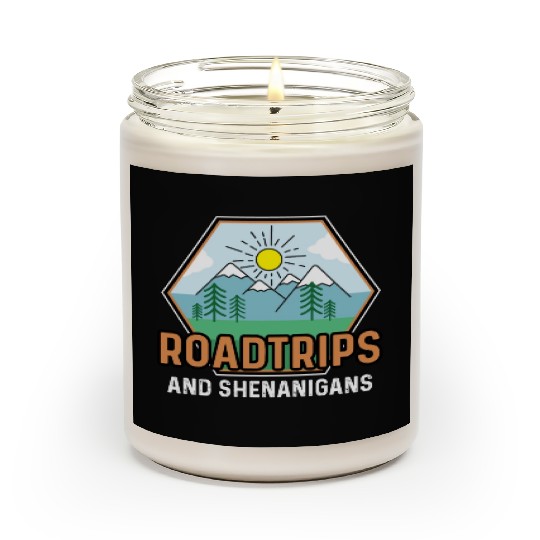 Road Trip Shenanigans Nature Lover And Explorer Gi Scented Candles