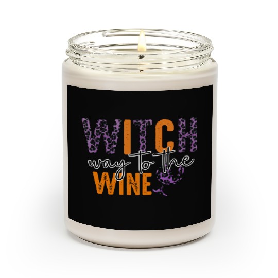 Witch Way To The Wine Scented Candles