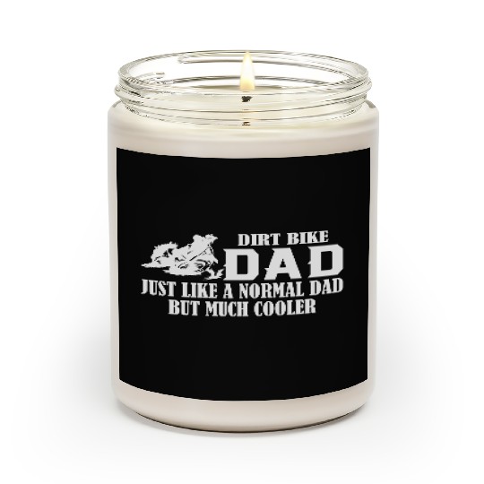 Dirt Bike Dad Scented Candles