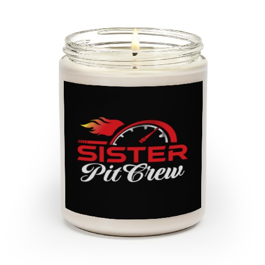 Sister Pit Crew Scented Candles