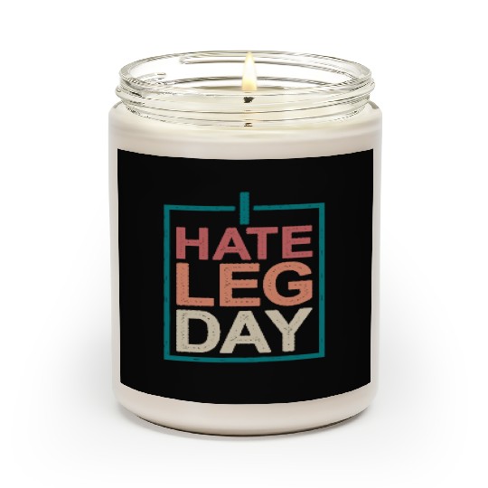 I Hate Leg Day 10 Scented Candles