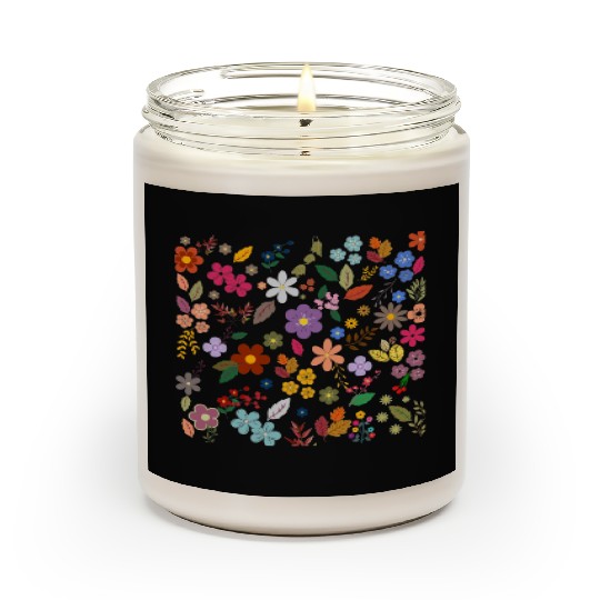 wildflowers Scented Candles