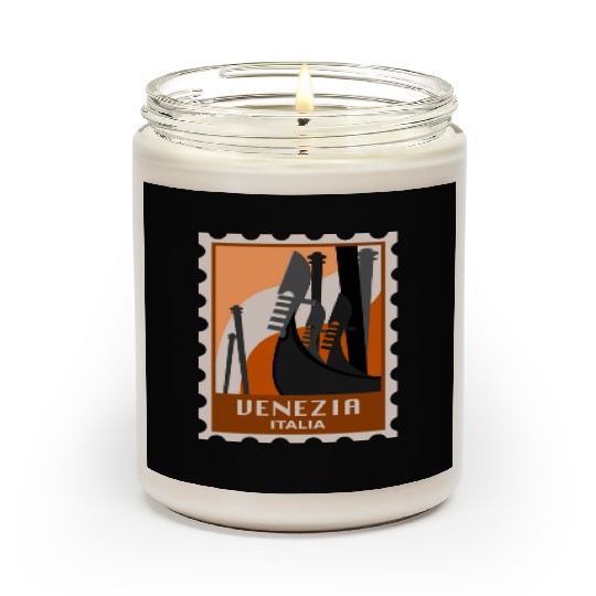 Venice Italy, Venezia Italia, Vintage Italian Art Scented Candles