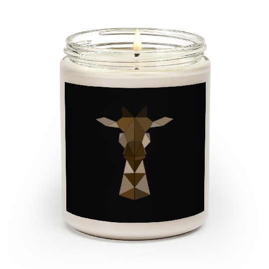 Giraffe geometrical Scented Candles