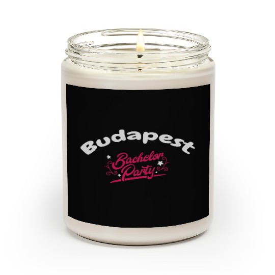 Bachelor Party Scented Candles Budapest Pre Wedding